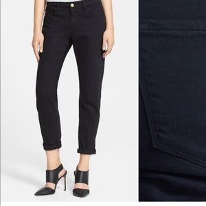 Black Frame Denim Le Garçon Boyfriend